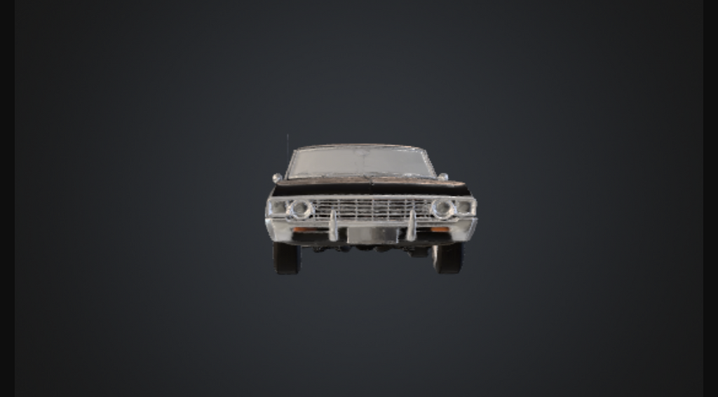 1967 Chevy impala 3d printed