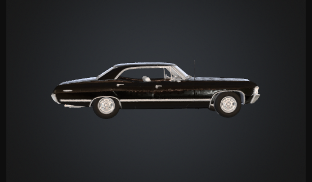 1967 Chevy impala 3d printed