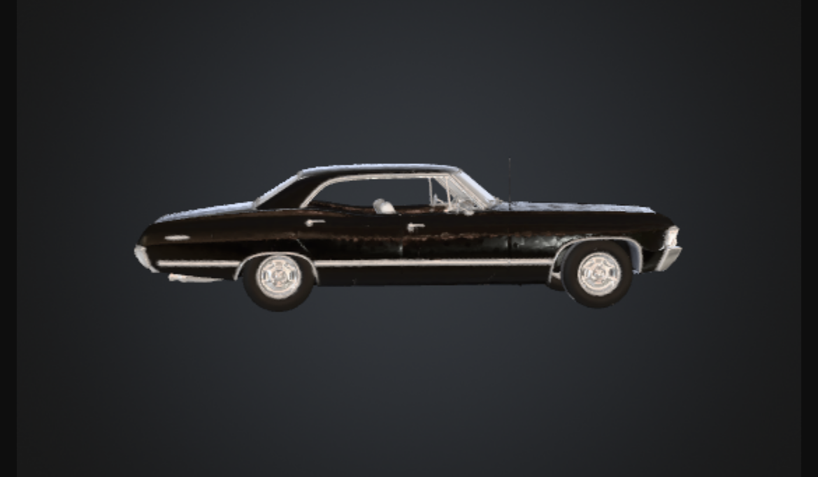 1967 Chevy impala 3d printed