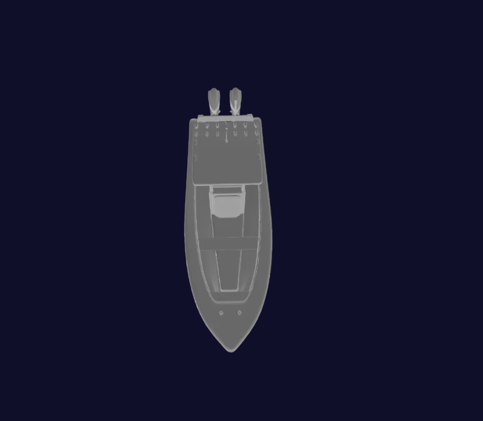 Yellowfin 26 Hybrid Offshore Replica