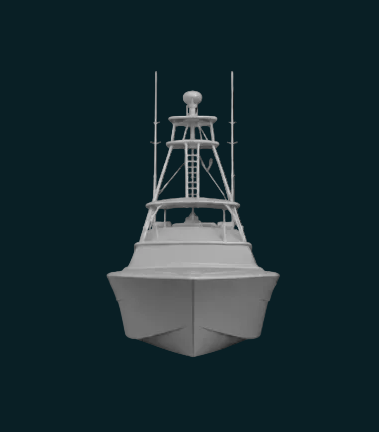 Custom 64’ Viking Sportfish Replica