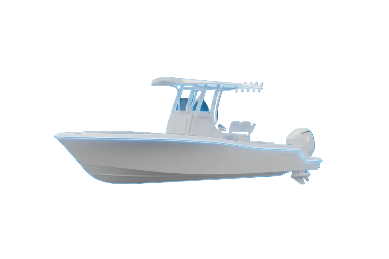 Contender 28T – Premium 3D Printed Boat Model