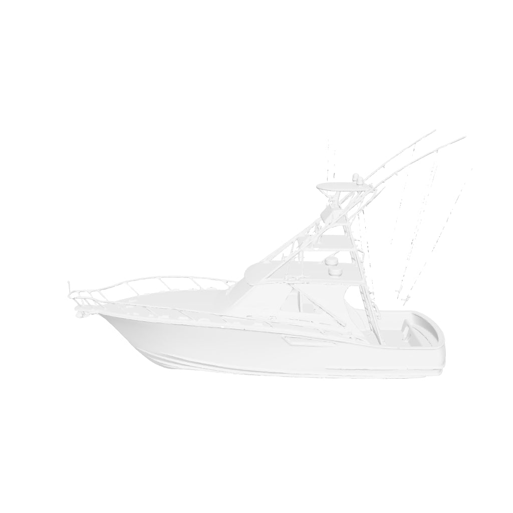 2003 Cabo 40 Express – Premium 3D Printed Boat Model